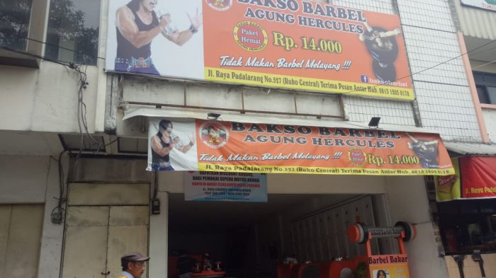 Warung Bakso Barbel Agung Hercules